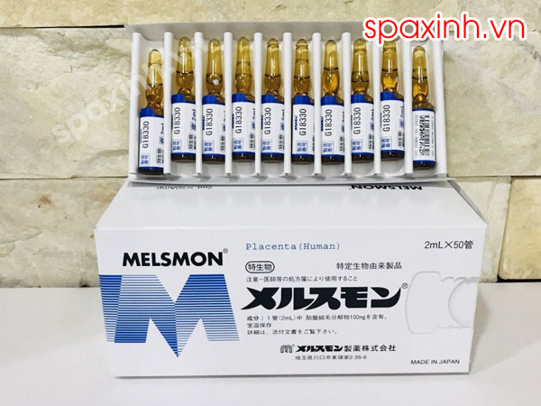 Thuốc tiêm tế bào gốc nhau thai Melsmon Placenta chính hãng (Nhật Bản)
