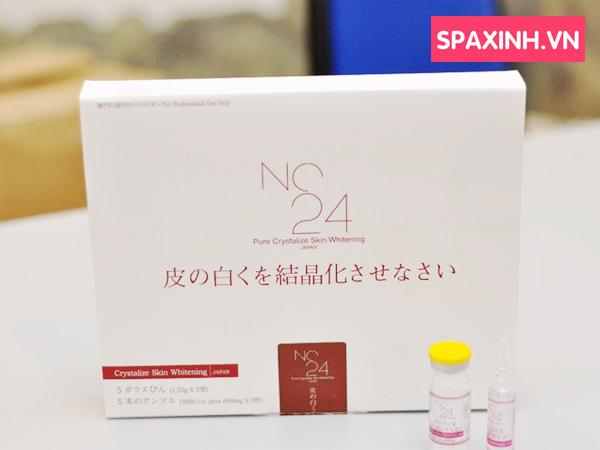 Thuốc tiêm trắng da bổ sung Collagen NC24 15000mg chính hãng (Nhật Bản)
