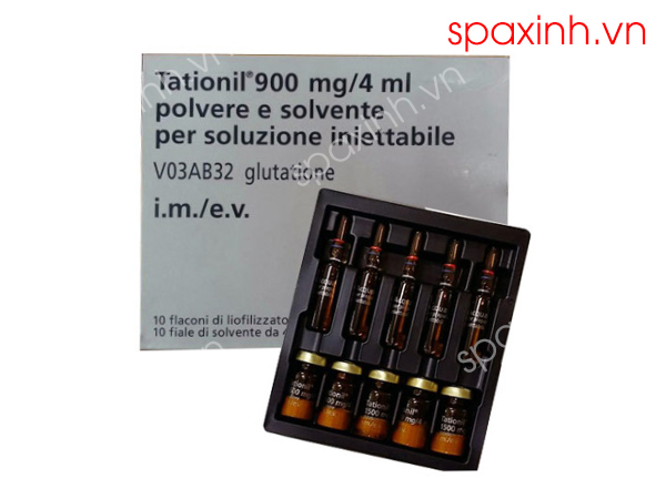 Thuốc tiêm trắng da trị nám Bayer Tationil 900mg chính hãng (Ý)