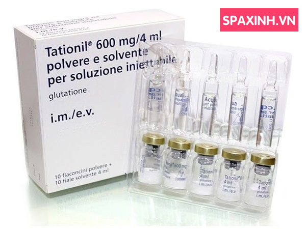 Thuốc tiêm trắng da trị nám Tationil Bayer 600mg chính hãng (Đức)